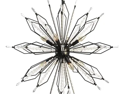 Asteroid Chandelier Small 3D model