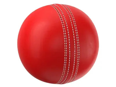 Leather Cricket Ball 3D model