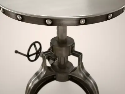 Crank 22 End Table 3D model