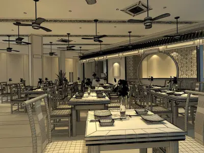 Business - Food Beverage 7-0143 3D model