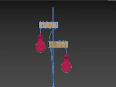 TOWNSHEND floor lamp 3D model