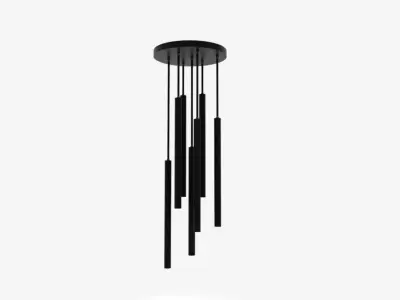 chandelier pendant light 3D model