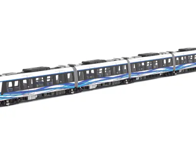 Hitachi Rail Driverless Metro Thessalonikis 3D model