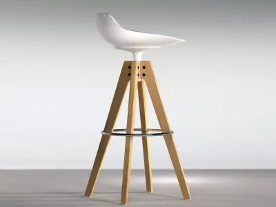 Flow Stool VN 4-78 3D model