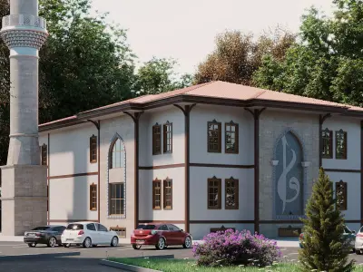 Mosque  3D model 3D model