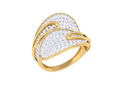  Women Ring MTL 3dm STL OBJ FBX Details 3D print model 42