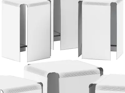 Baltic Side Table by Gentner Design 3D model