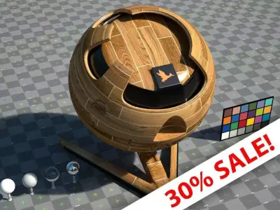 Oak Wood Parquet Flooring Material Texture