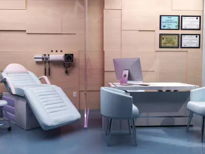 MEDICAL SPACES-DOCTOR OFFICE-GENERAL CLINIC 3D model