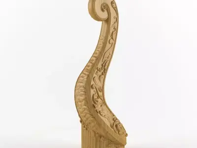 stair column1 3D model