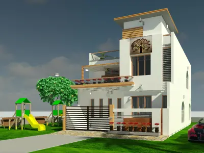 House Rahman 3D model