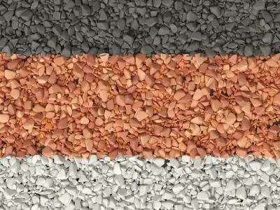 Stone splinter kit n5 3D model