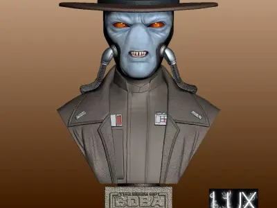 Cad Bane from The Book of Boba Fett 3D print model
