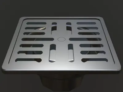 Floor drain 3D model