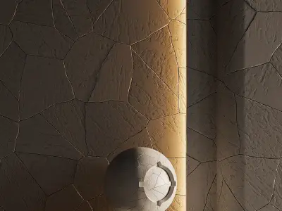 H80 Slate Stone - PBR - 4K - Seamless 3D model