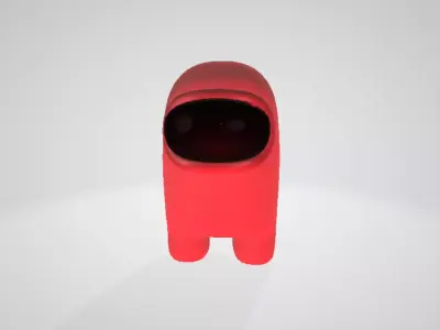 among us 3d model rigged in blender 3D model