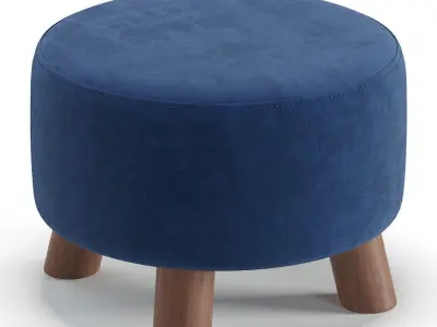 Pouf Elvi 5 Colors Version divan ru 3D model