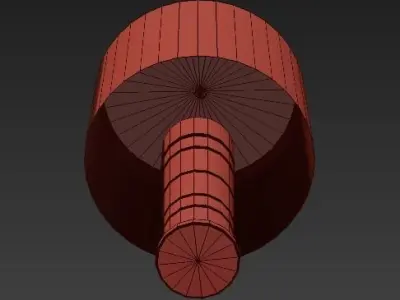 Arienne Column Table Lamp 3D model