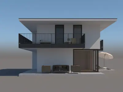 Generic Holiday Apartment 005 3D model