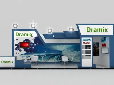 Beka Size 9 m x 4 m  Height 400 cm 3D model