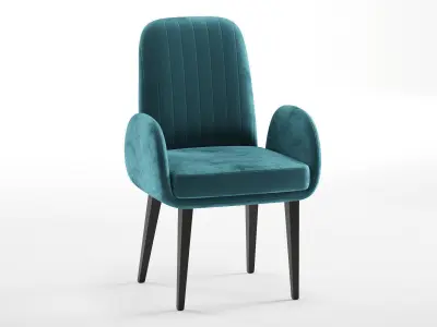 Gondole Armchair 3D model