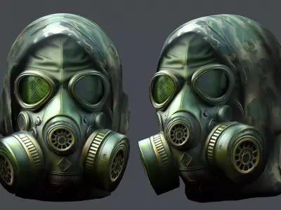 Helmet 3d model military combat  Military scifi helmet Low-poly Low-poly 3D model