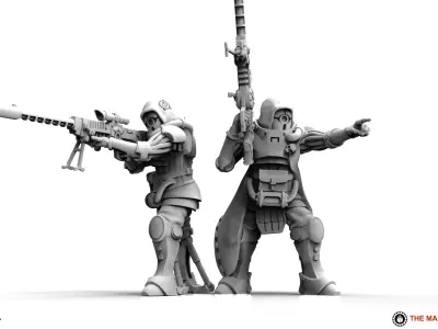 Dark Techno - Oculus Assassin 3D print model
