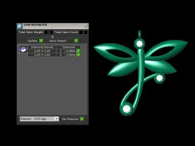 Pendant P191 3D Print Model 3D print model