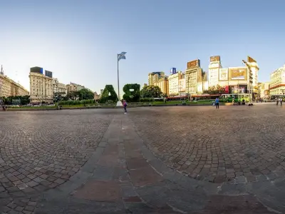 HDRI Obelisco de Buenos Aires 3D model