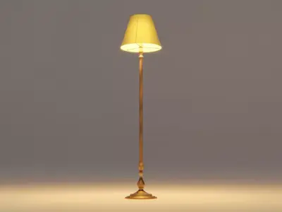 Floor Lamp Free 3D model order