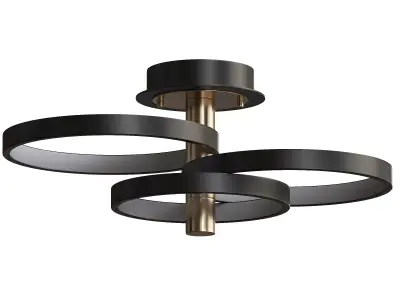 Enrica LED Semi-Flushmount 3D model