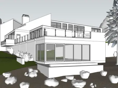Sketchup 1003 - House  3D model