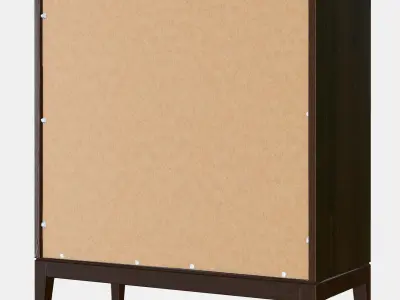 IDANAS Chest of 4 drawers 1 Low-poly 3D model