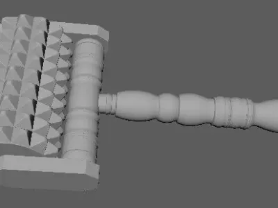 massager razor 3D model