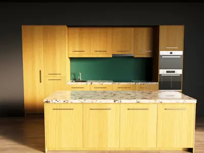 19-Kitchen7 texture 2 3D model