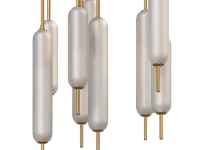 Cumberland Round Chandelier by lightology 3D model