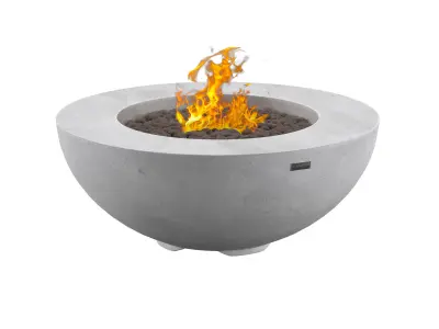  Lunar Bowl Fire Table LPG 3D model