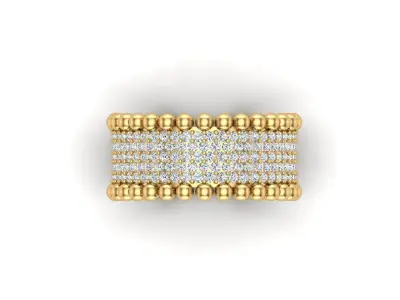 Jewelry ring 336 3D print model