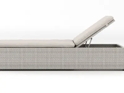 Dedon Lou Lounger 3D model