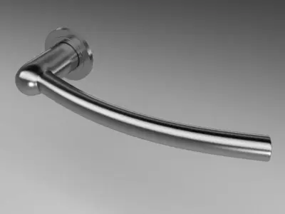 Round Door Handles Collection 2 3D model