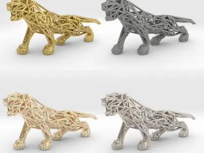 Black Panther 3D print model