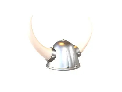 Viking Hat V1 003 Low-poly 3D model