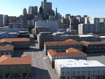 City 125 Low-poly 3D model