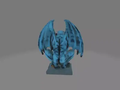 Gargoyle statue 3D print model