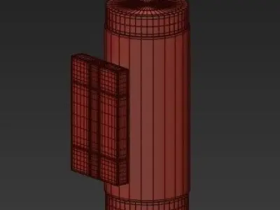 Kuzco Lighting Tubod 601432 LEDBN 3D model