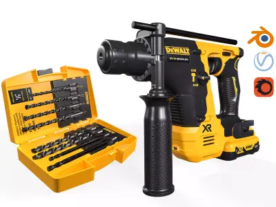 DeWalt DCH072N XJ 12v XR 3D model
