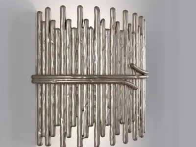 Chelsom Sculpture Wall Light 3D model