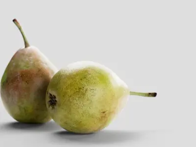 Pear - 3D Scan - Low Poly 3D Model Low-poly 3D model