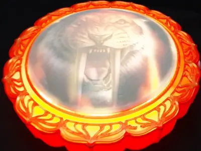 WILD BEAST SABRETOOTH NIGHT LAMP 3D print model