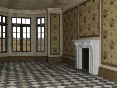 Abandoned Mansion  3D model